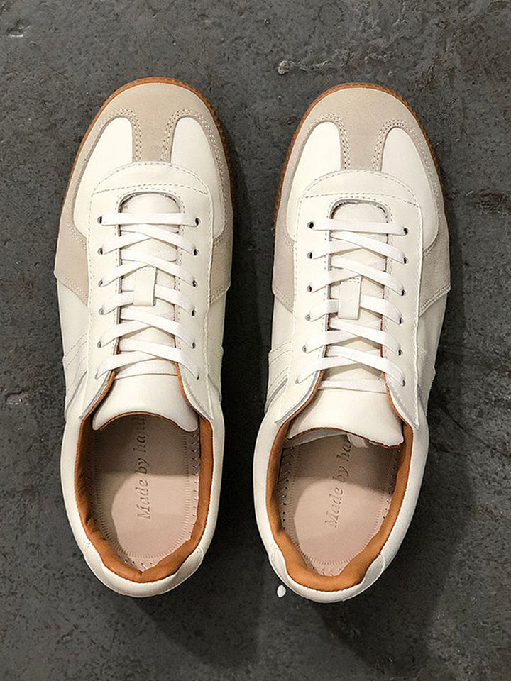 Cowhide Sports Sneakers