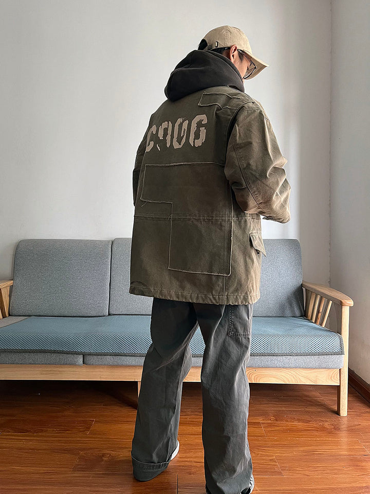 Canvas Military Jacket