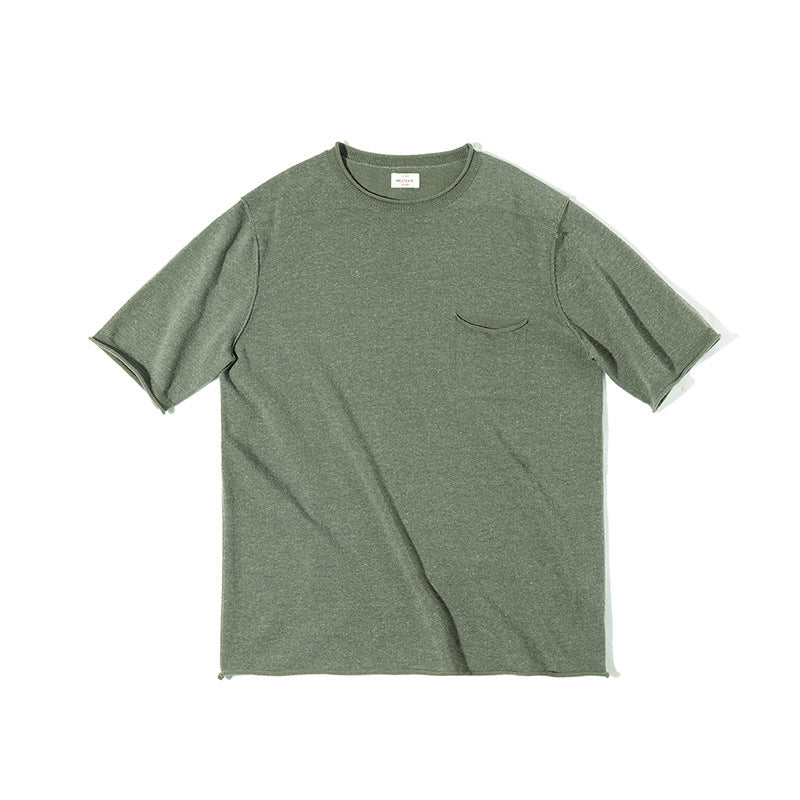 Linen Knit Tee