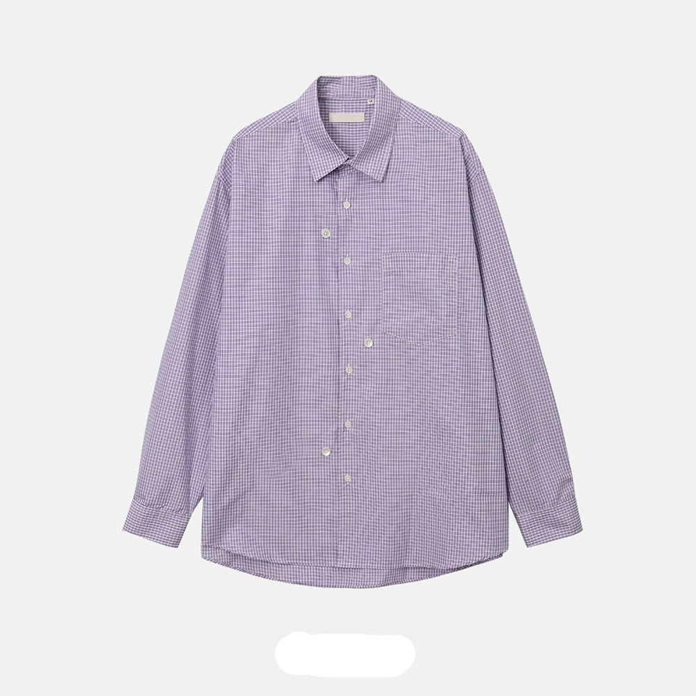 Irregular Button Printed Shirt