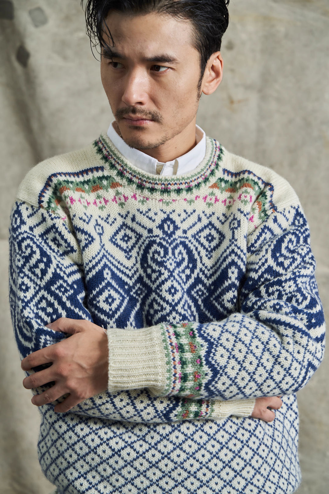 Coarse Knit Pullover