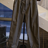 Labor Union New Cut Double Pleated Profile Micro Cone Trousers