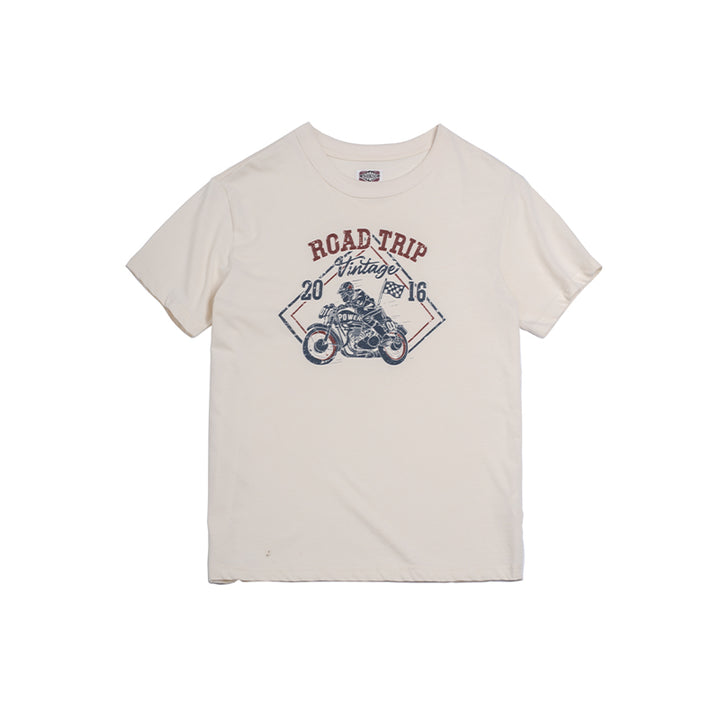 Printed Motorcycle T-Shirt