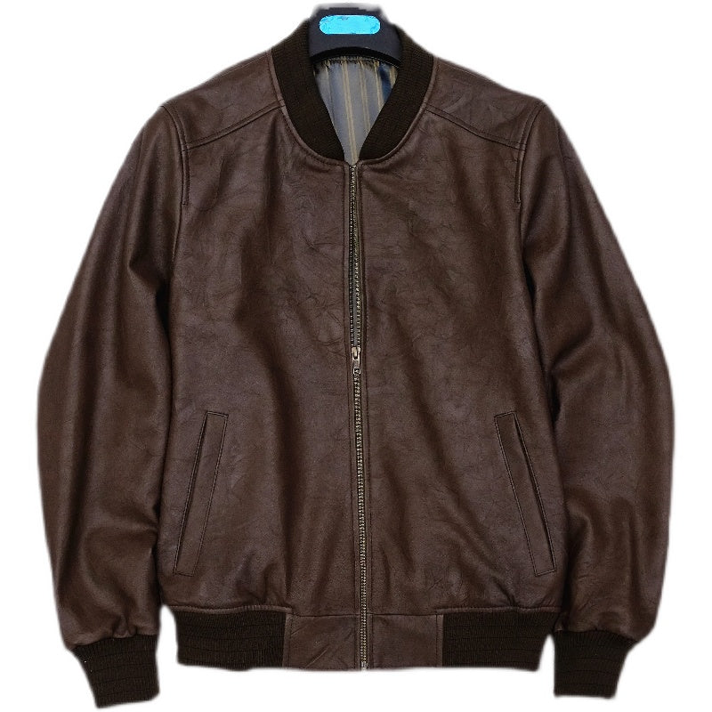 Lychee Leather Jacket