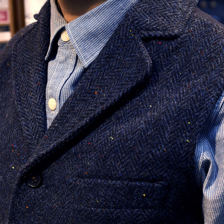 Herringbone Wool Vest