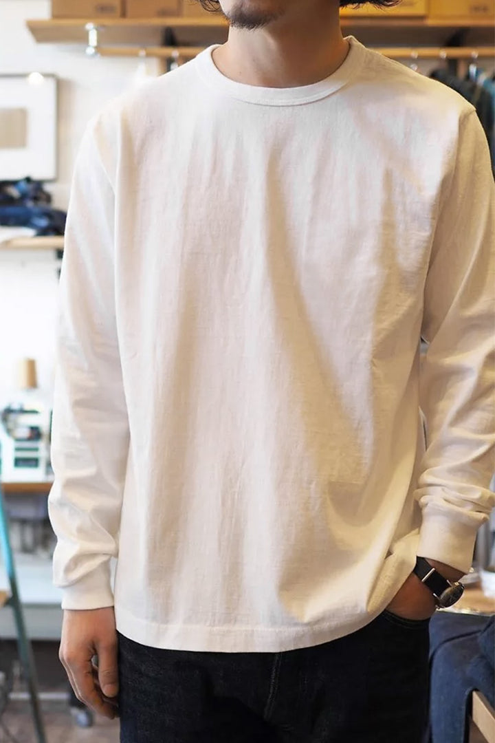 Long-Sleeved Brushed Tee