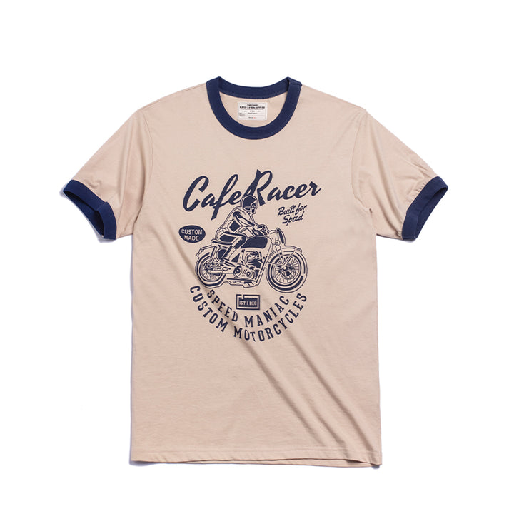 Khaki Motorcycle Tee