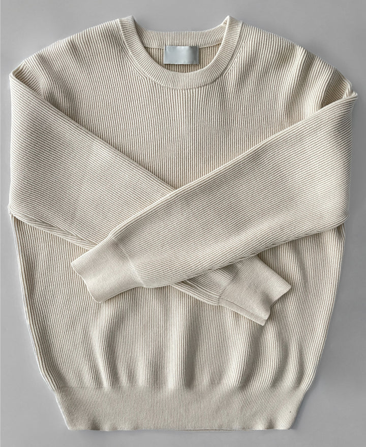 Two-Tone Cashmere Sweater