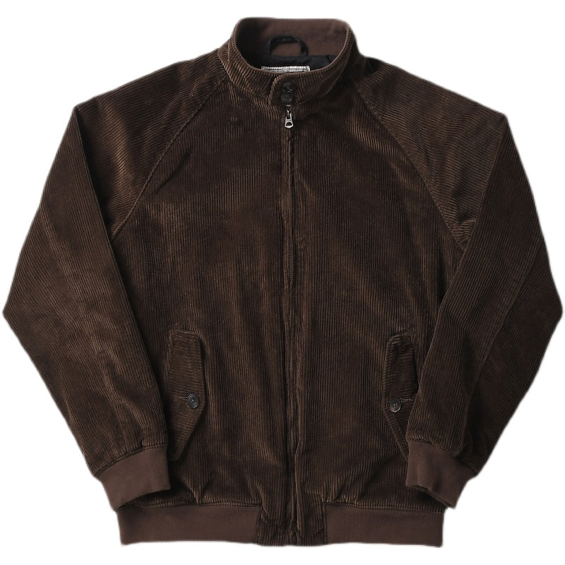 Corduroy Zippered Jacket