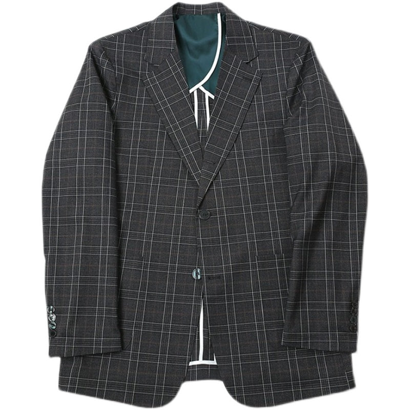 Plaid Suit Jacket