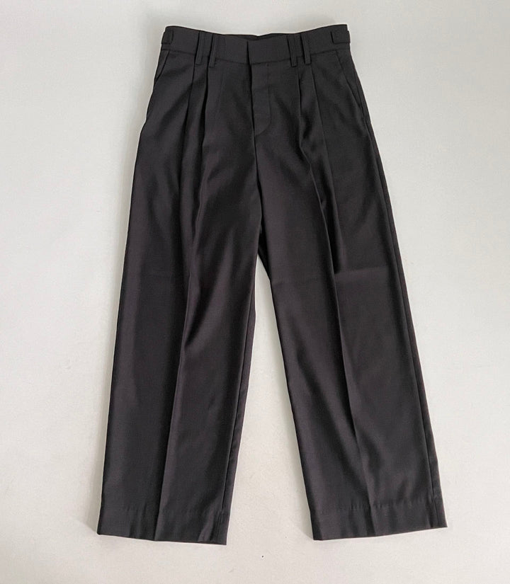 Drape Wide-Leg Trousers