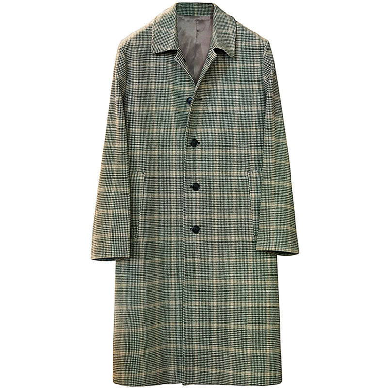 Tweed Mid-Length Coat