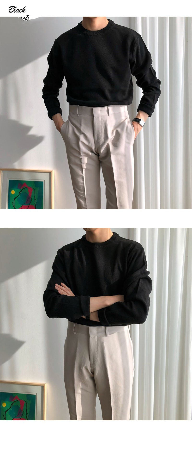 All-Match Wool Knit Pullover