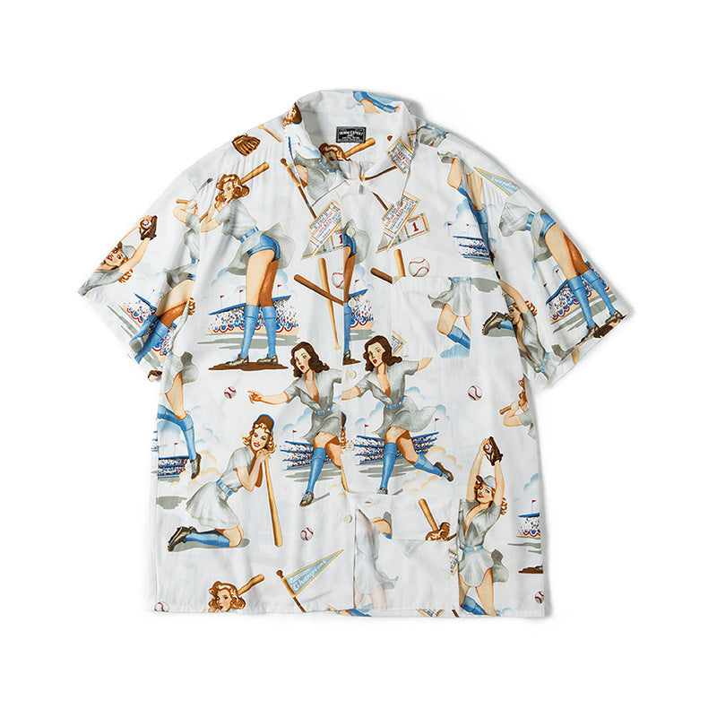 Monroe Print Casual Shirt