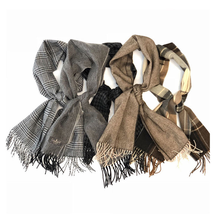 Fringed Wool Scarf