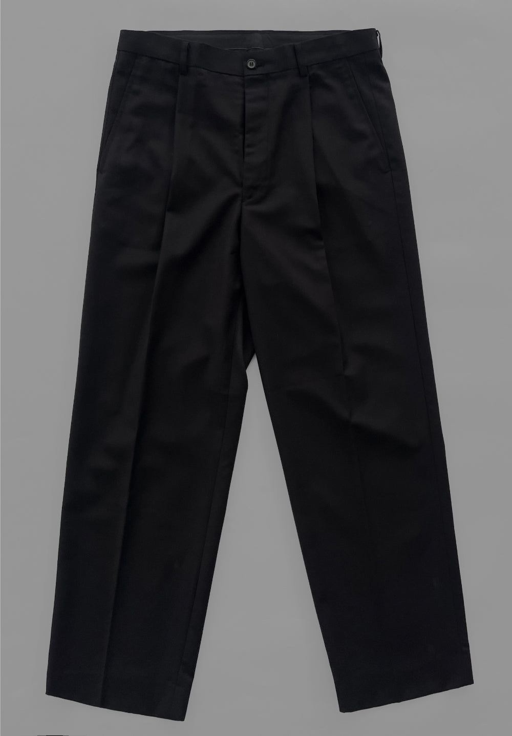 Draped Cotton Trousers