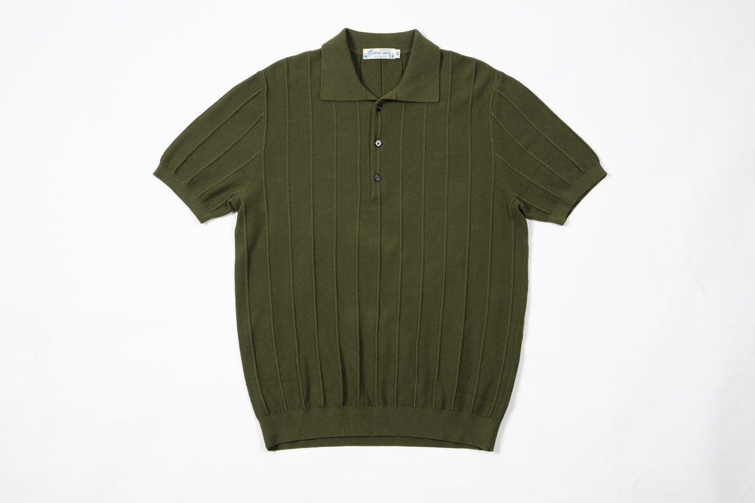 Jacquard Cotton Polo