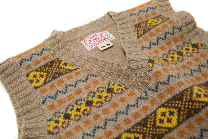 Fair Isle Wool Vest