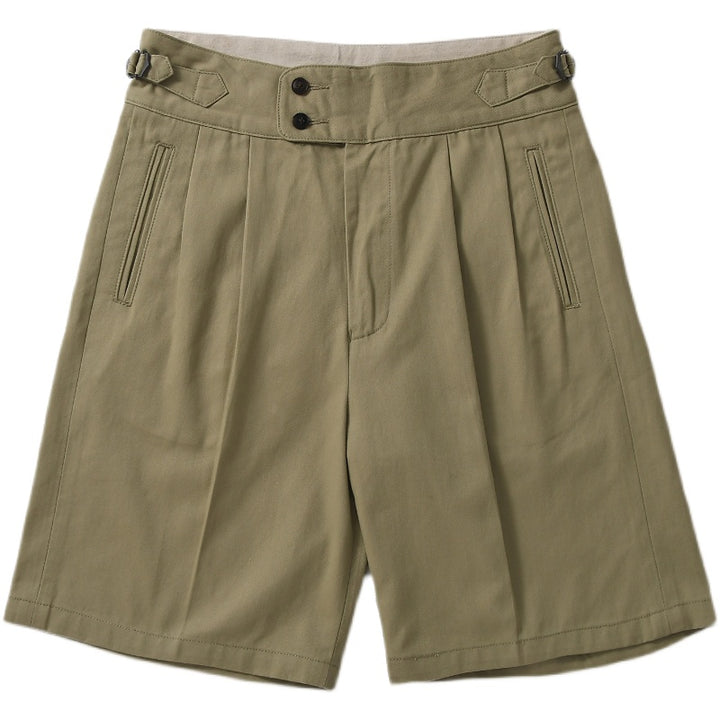 Cotton High Waist Shorts