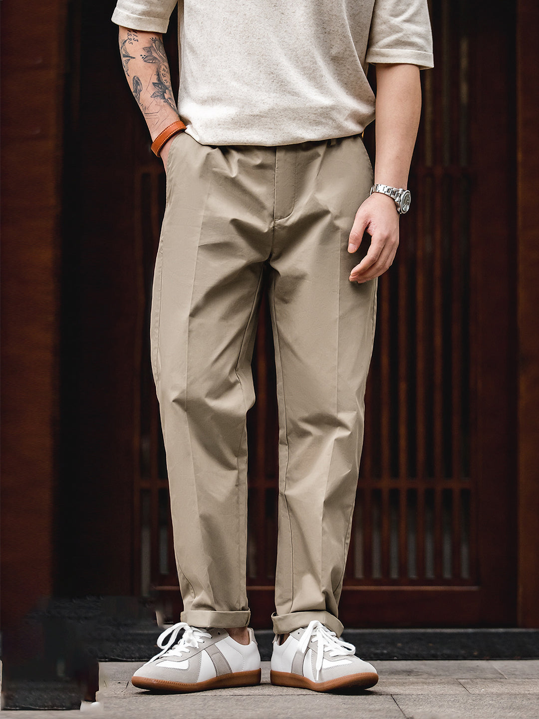 Drape Suit Pants