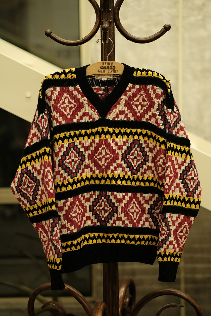 Jacquard Christmas Pullover Sweater