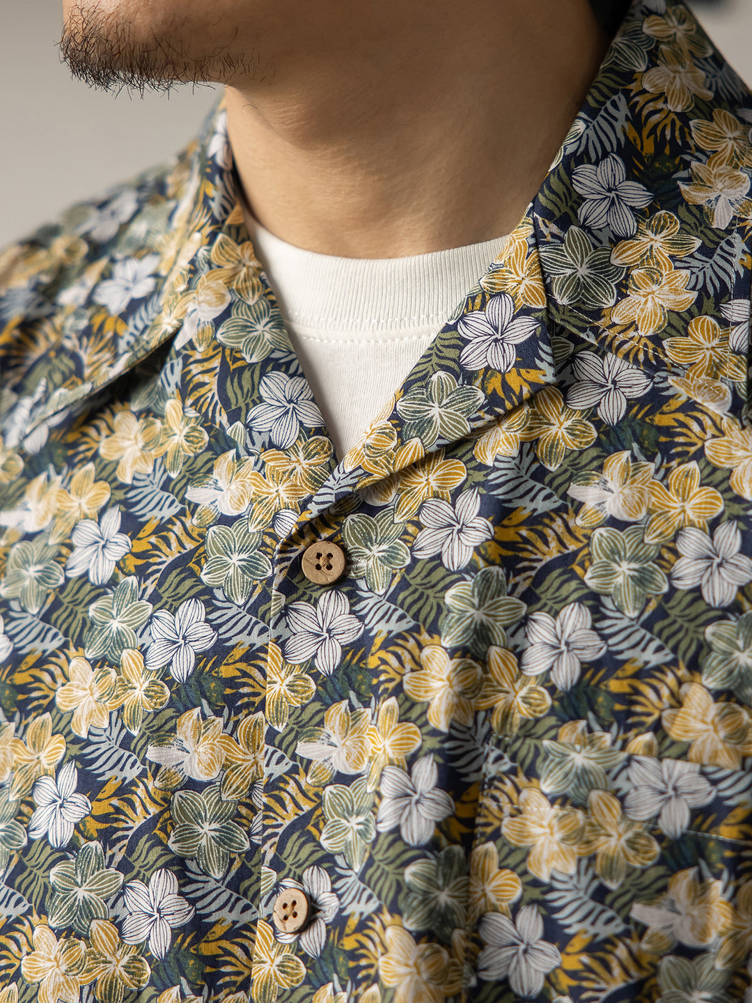 Cuban Collar Hawaiian Shirt