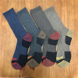 Warm Work Clothes Outdoor Socks 4 Colors 4 Pairs