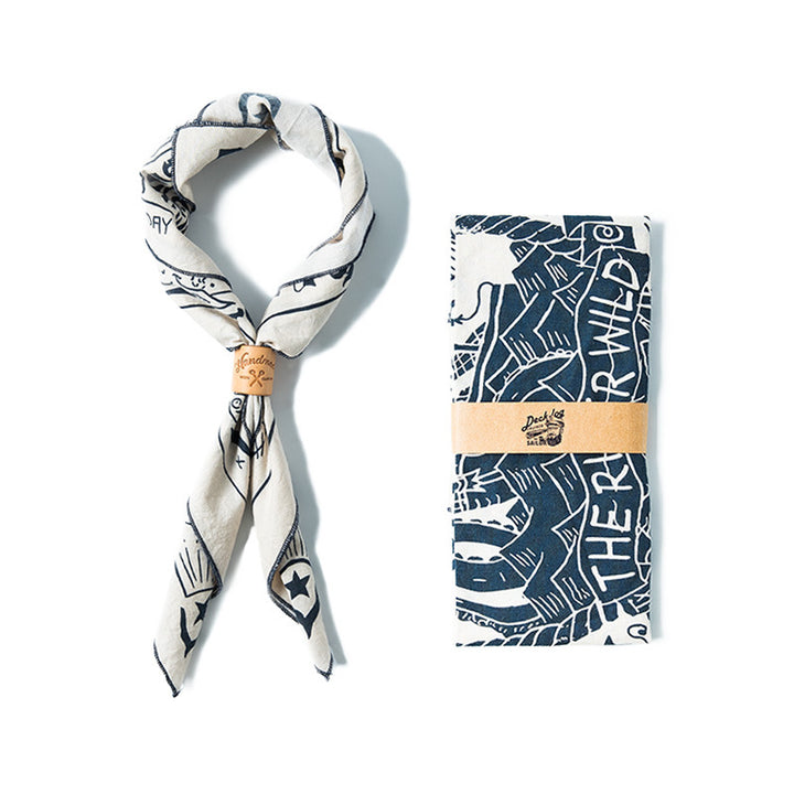 Nautical Chart Scarf