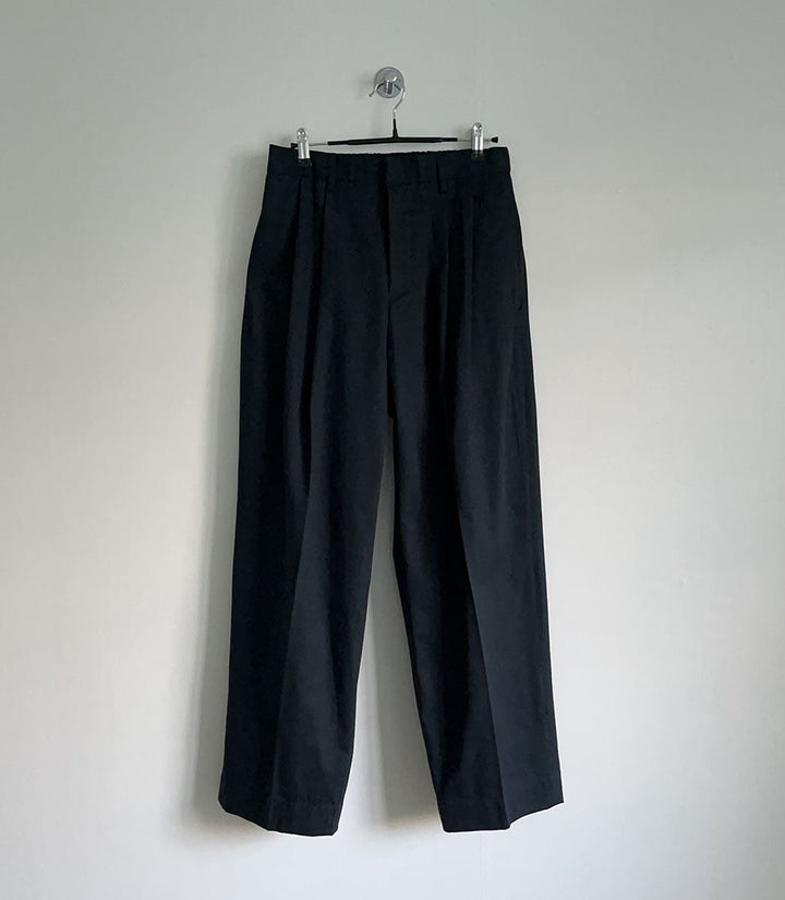 Double Pleat Casual Pants