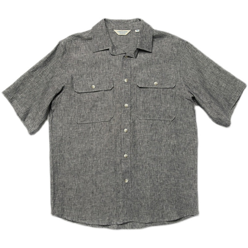 Short Sleeve Linen Shirt