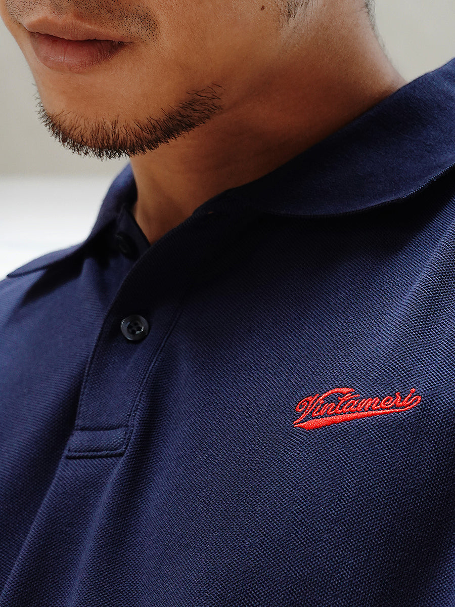 Embroidered Polo Shirt