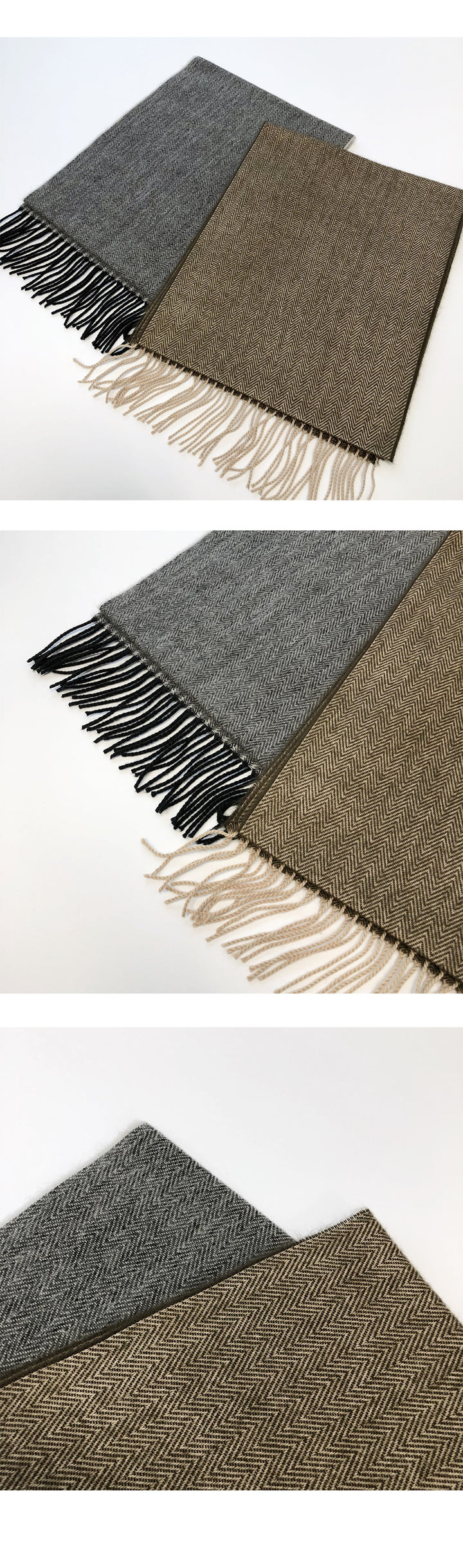 Fringed Wool Scarf