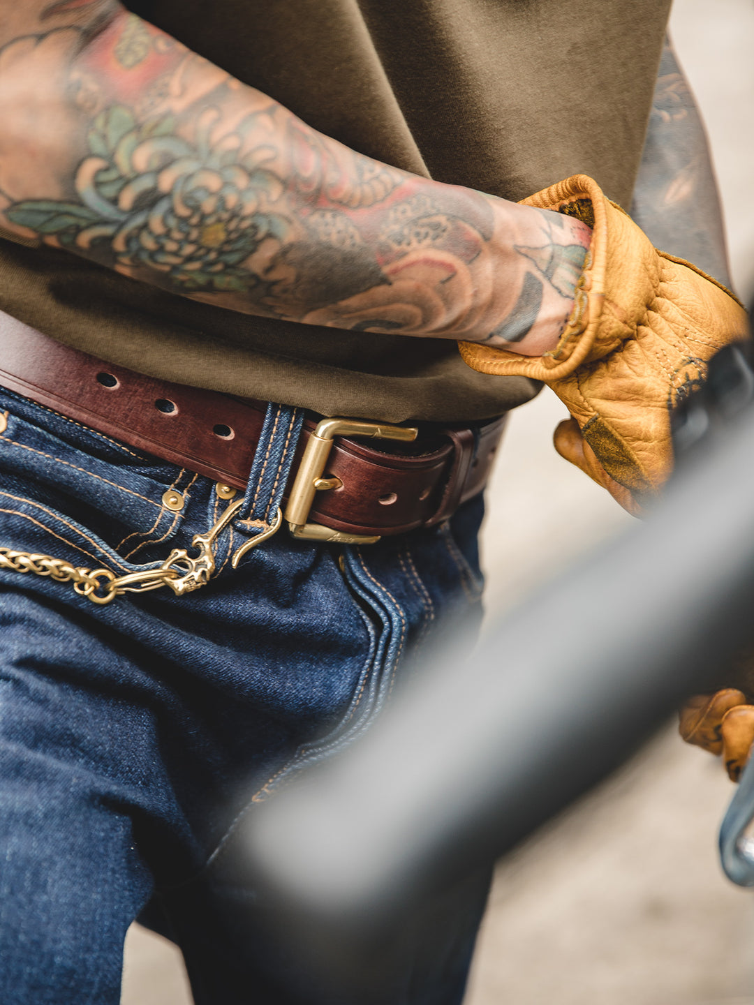 Vegetable Tanned Belt