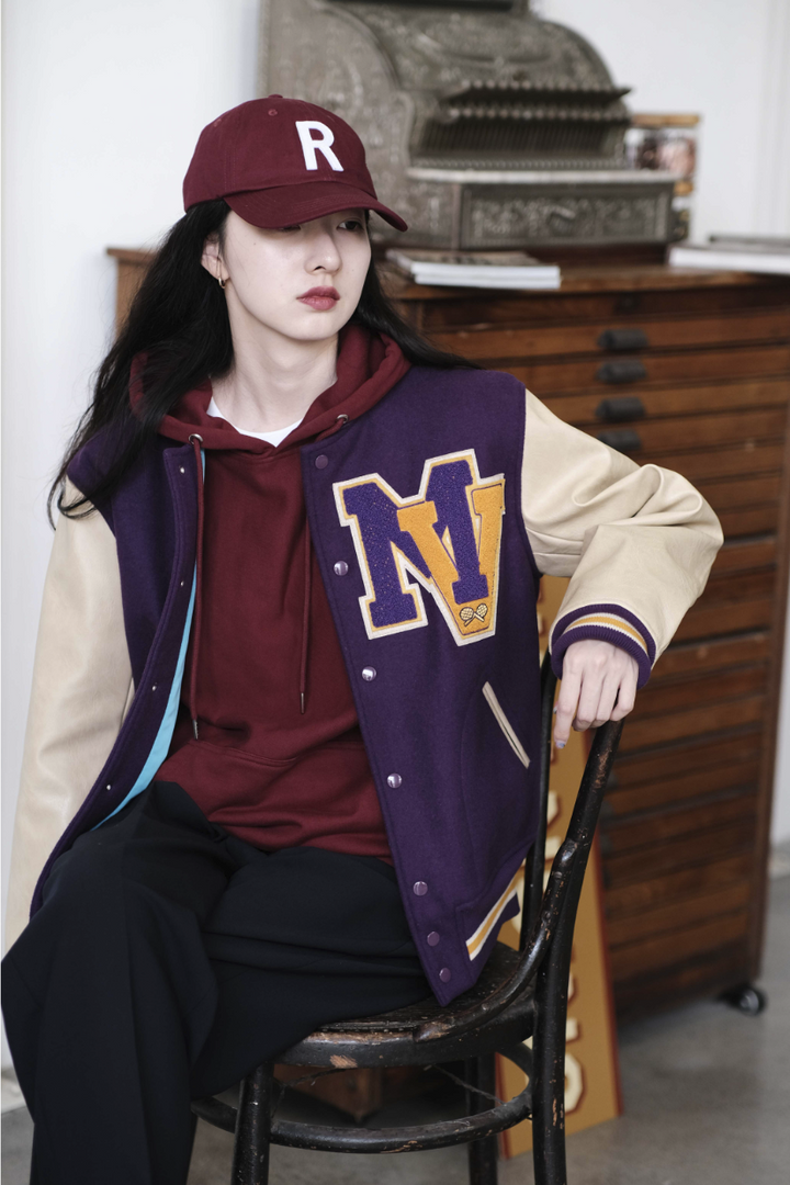 Embroidered Baseball Jacket