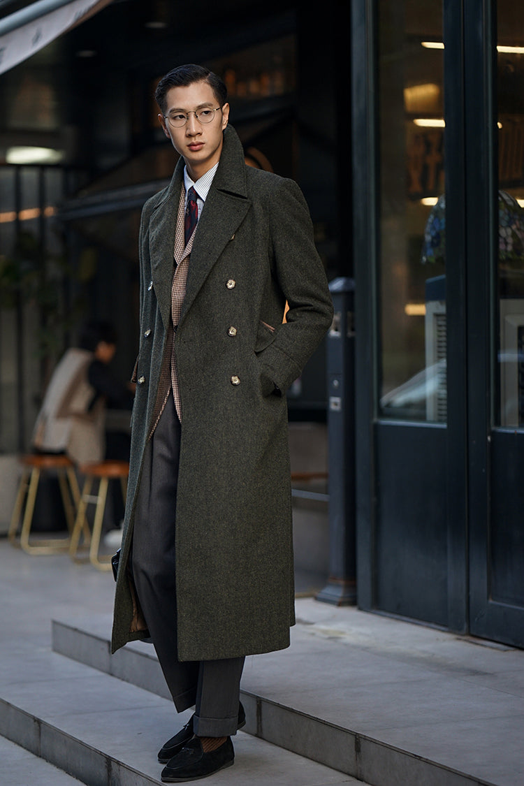 Winter Wool School Coat