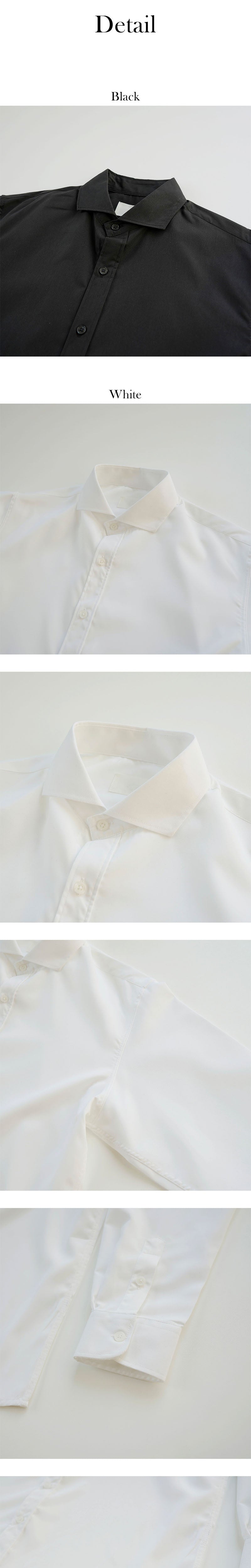 Windsor Collar White Shirt