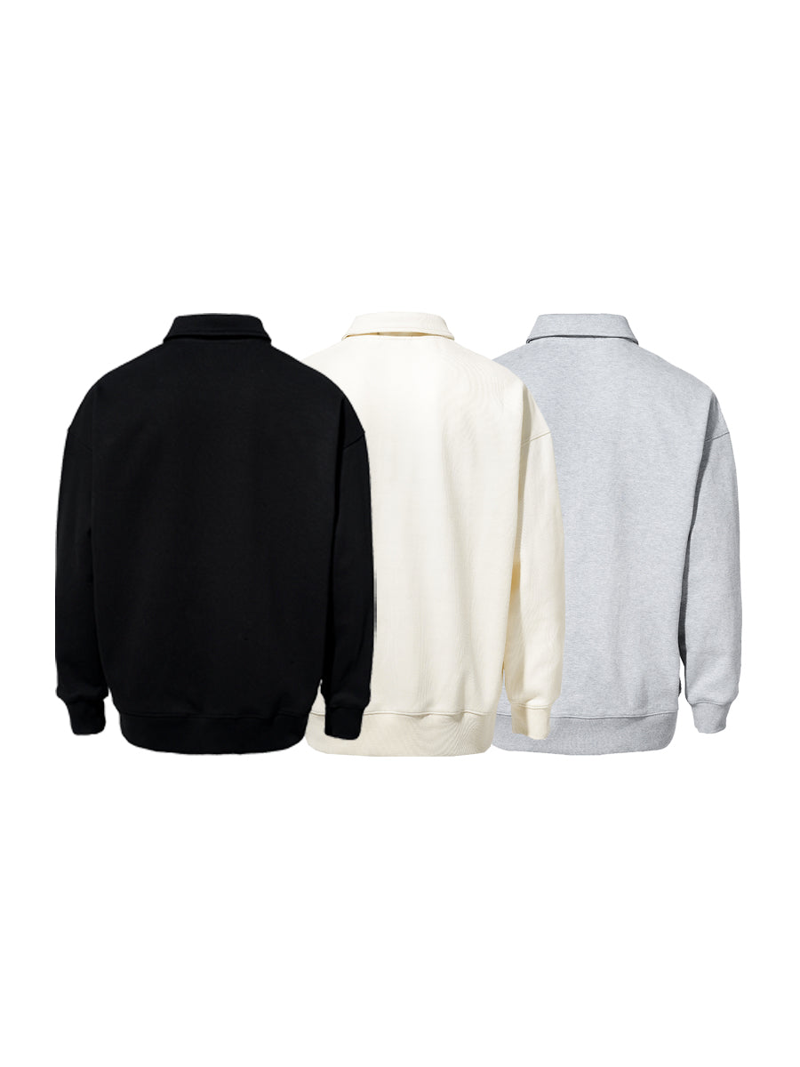 Heavyweight Polo Sweater