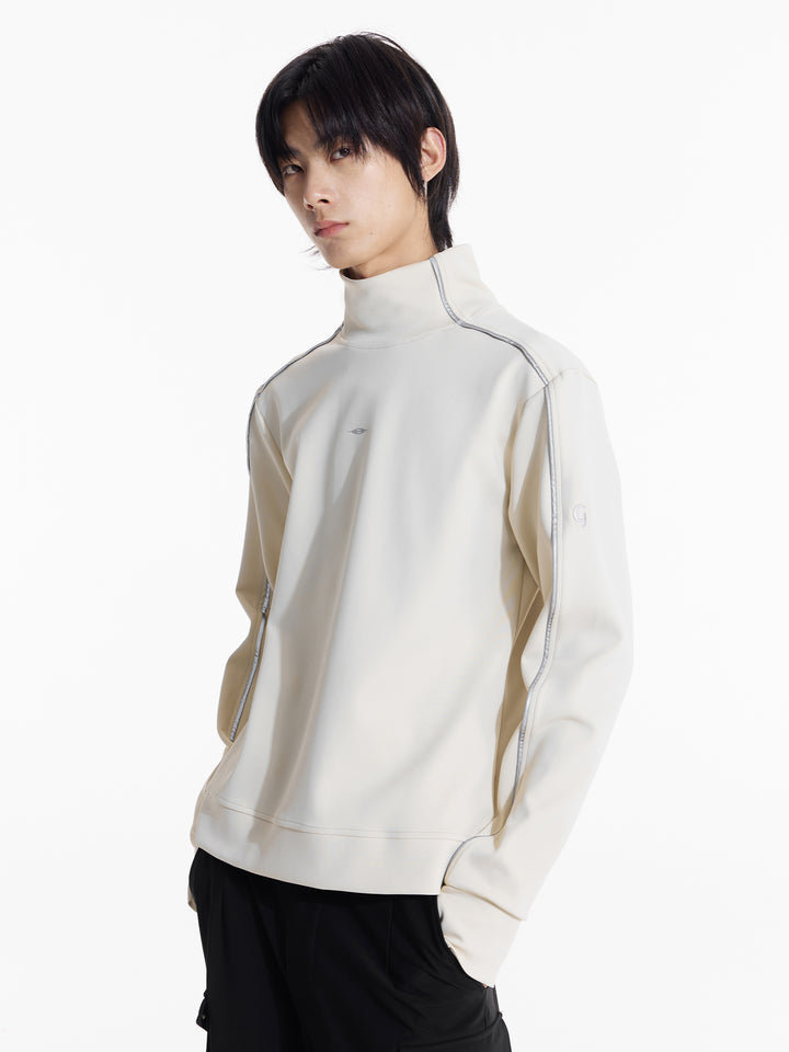 Reflective Slim Sweater