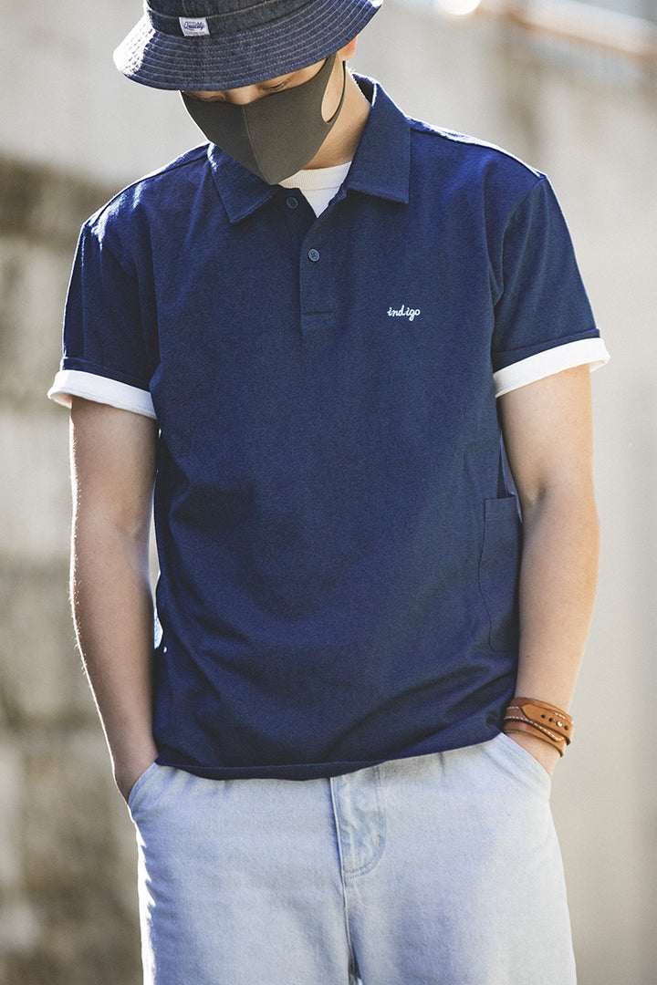 Solid Color Polo Tee