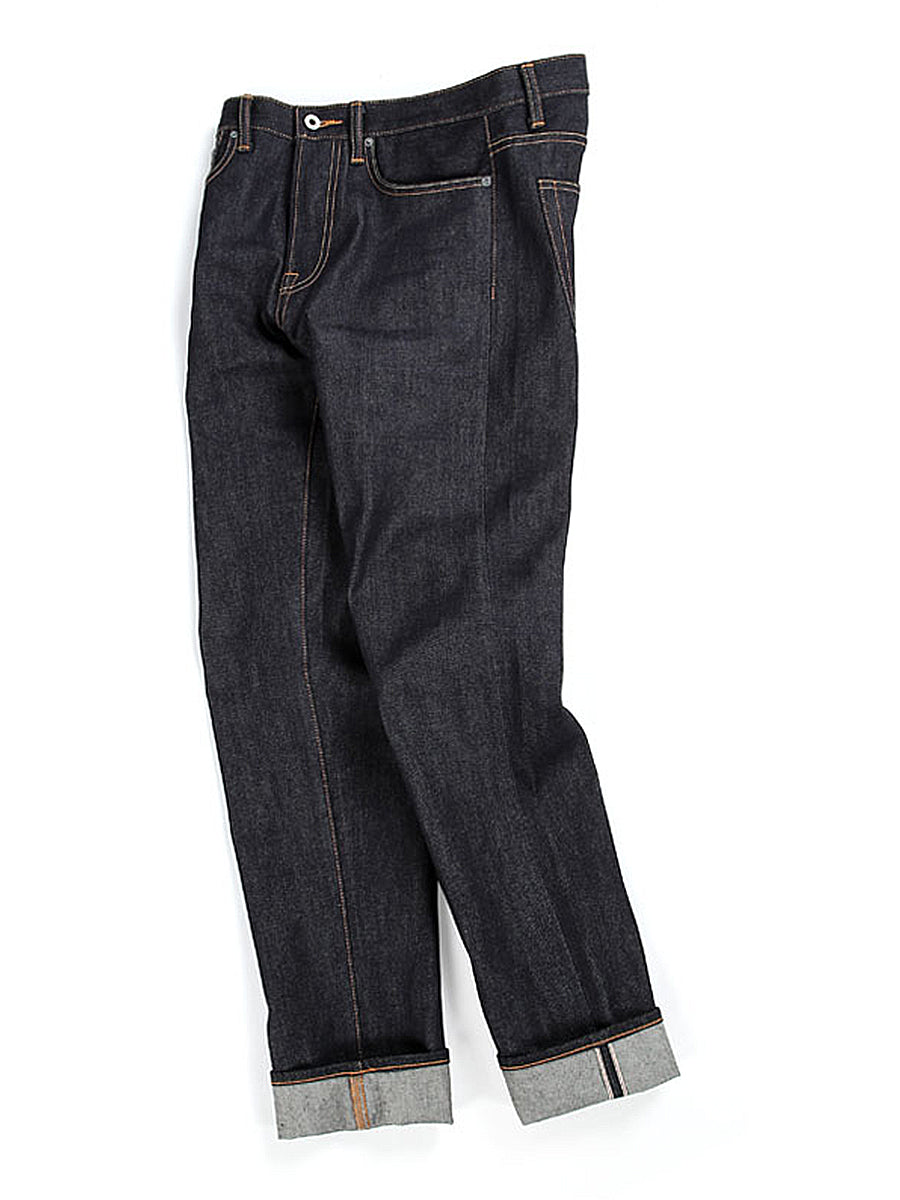 Tapered Mid-High Waist Jeans