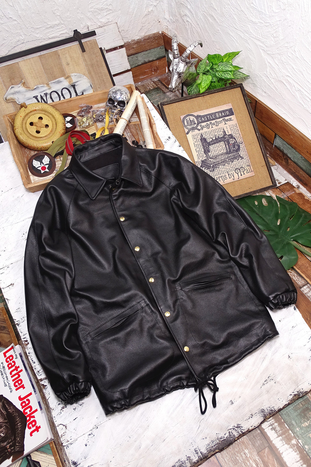 Coach Leather Jacket