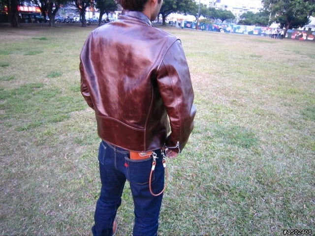 Horse Leather Motorcycle Jacket