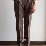 Italian Linen Casual Trousers Business Casual Popular Nine-point Pants