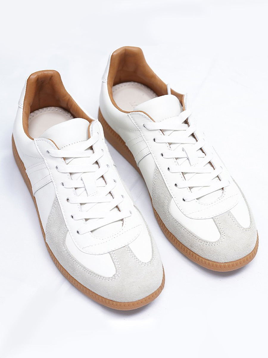 Cowhide Sports Sneakers