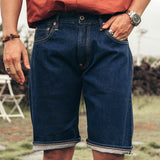 Men's Summer Red Ear Denim Shorts