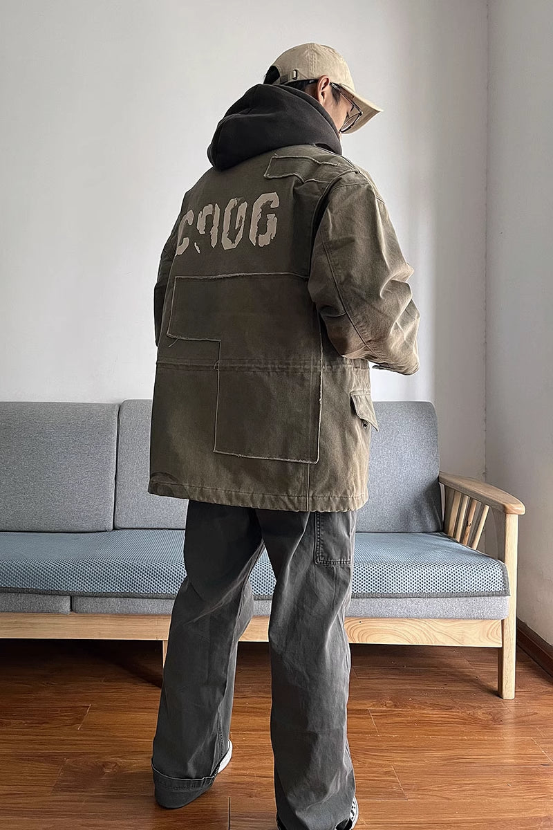 Canvas Military Jacket