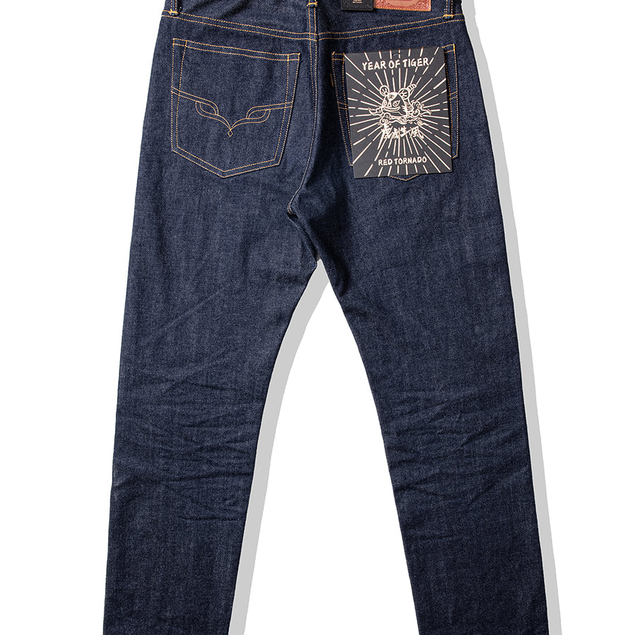 Men's Slim Straight Red Tiger Jeans Limited Edition