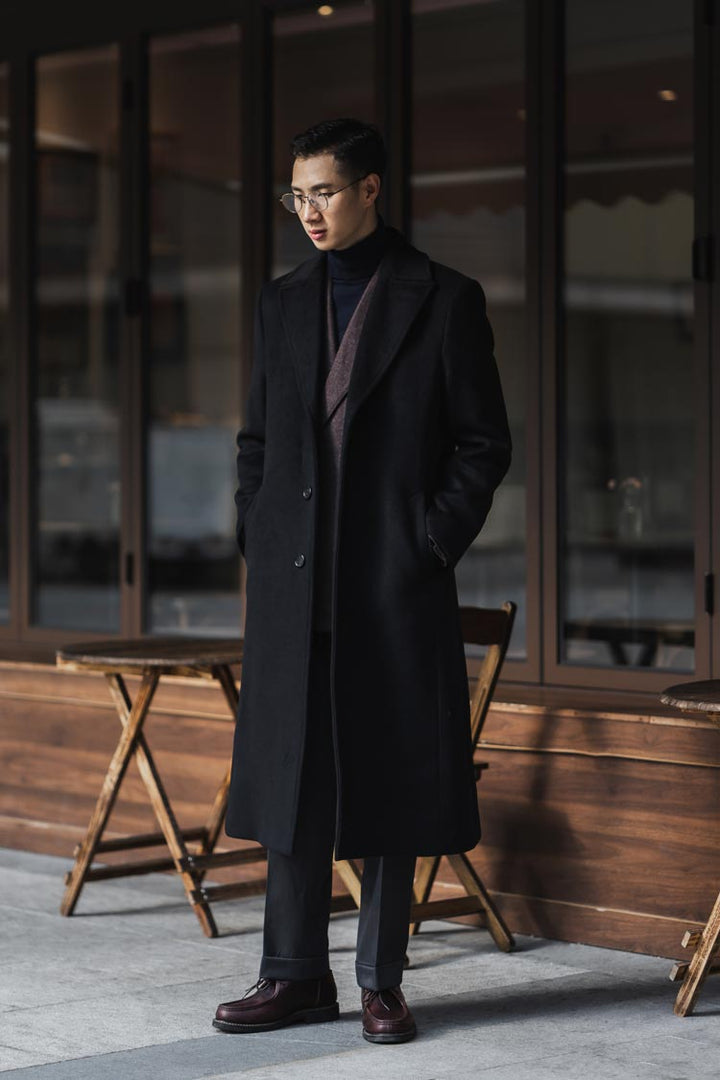 Oversized Thick Wool Coat