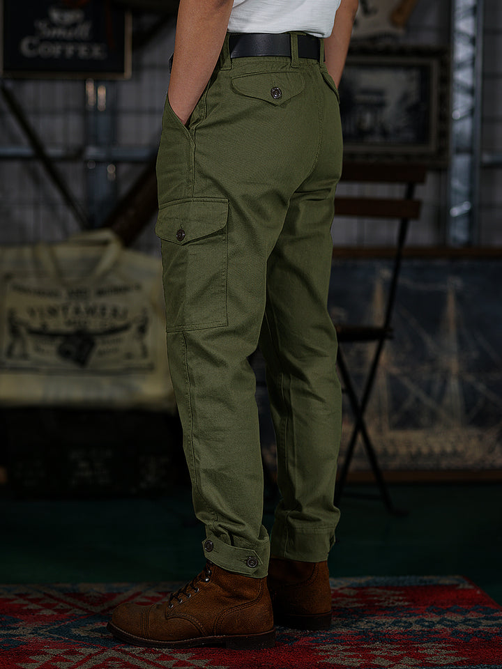 Straight Chinos Pilot Trousers