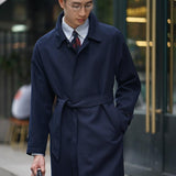 Windbreaker Mid-length Casual Gentleman Coat